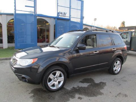 Dark Gray Metallic Subaru Forester 2.5 X Limited.  Click to enlarge.