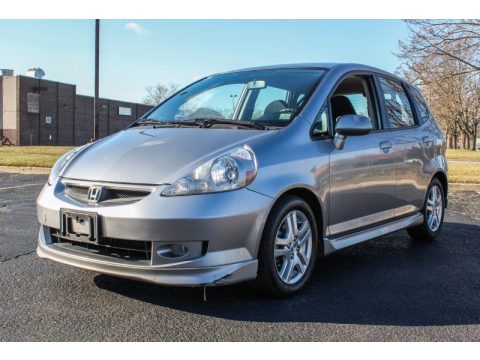 Storm Silver Metallic Honda Fit Sport.  Click to enlarge.