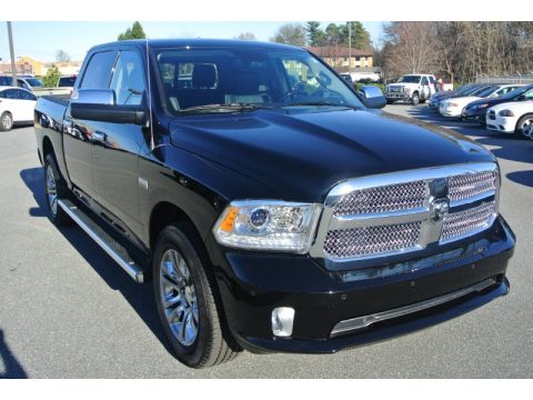 Black Ram 1500 Laramie Limited Crew Cab 4x4.  Click to enlarge.