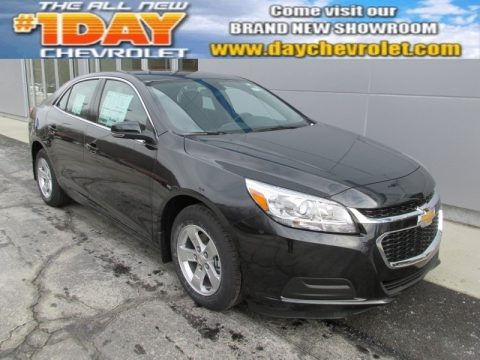Black Granite Metallic Chevrolet Malibu LT.  Click to enlarge.