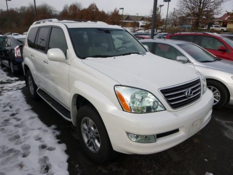 Blizzard White Pearl Lexus GX 470.  Click to enlarge.
