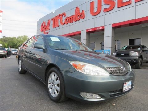Aspen Green Pearl Toyota Camry LE V6.  Click to enlarge.
