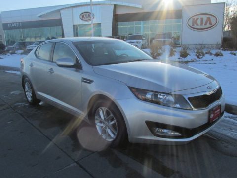Bright Silver Kia Optima LX. Click to enlarge. Bright Silver Kia Optima LX. Click to enlarge.