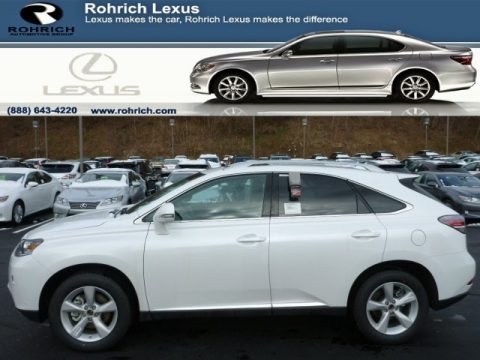 Starfire Pearl Lexus RX 350 AWD.  Click to enlarge.