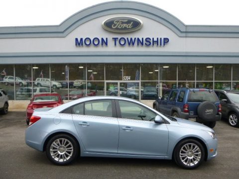 Ice Blue Metallic Chevrolet Cruze ECO. Click to enlarge. Ice Blue Metallic Chevrolet Cruze ECO. Click to enlarge.