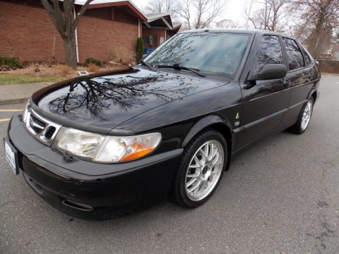 Black Saab 9-3 Viggen Sedan.  Click to enlarge.