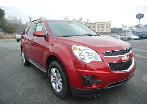 Crystal Red Tintcoat Chevrolet Equinox LT.  Click to enlarge.