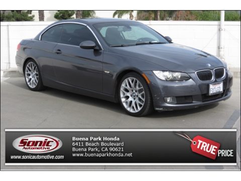 Sparkling Graphite Metallic BMW 3 Series 328i Convertible.  Click to enlarge.