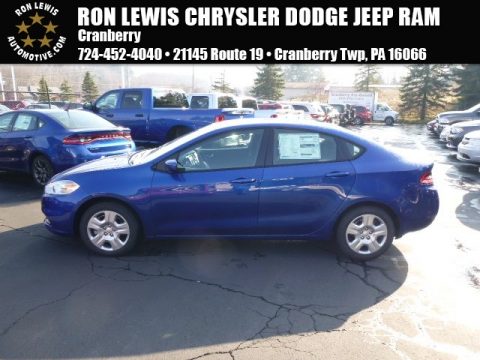 Blue Streak Pearl Coat Dodge Dart SE.  Click to enlarge.