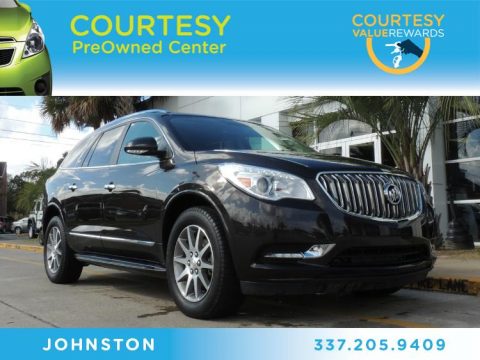 Mocha Bronze Metallic Buick Enclave Leather.  Click to enlarge.