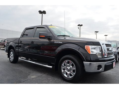 Tuxedo Black Ford F150 Lariat SuperCrew.  Click to enlarge.