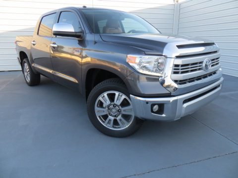 Magnetic Gray Metallic Toyota Tundra 1794 Edition Crewmax.  Click to enlarge.