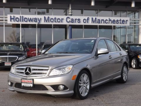 Pewter Metallic Mercedes-Benz C 300 4Matic Sport.  Click to enlarge.