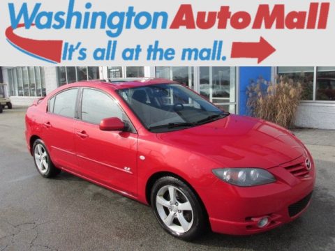 Velocity Red Mica Mazda MAZDA3 s Sedan.  Click to enlarge.