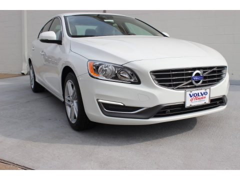 Ice White Volvo S60 T5.  Click to enlarge.