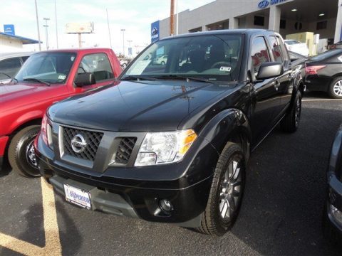 Super Black Nissan Frontier SL Crew Cab. Click to enlarge. Super Black Nissan Frontier SL Crew Cab. Click to enlarge.