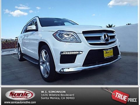Polar White Mercedes-Benz GL 550 4Matic.  Click to enlarge.