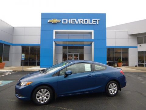 Dyno Blue Pearl Honda Civic LX Coupe.  Click to enlarge.