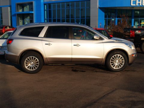 Quicksilver Metallic Buick Enclave CXL.  Click to enlarge.