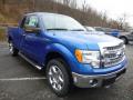 Front 3/4 View of 2014 Ford F150 XLT SuperCab 4x4 #1