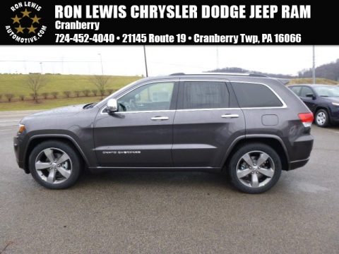 Granite Crystal Metallic Jeep Grand Cherokee Overland 4x4.  Click to enlarge.