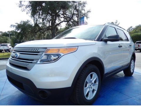 Ingot Silver Ford Explorer FWD.  Click to enlarge.