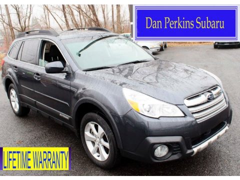 Graphite Gray Metallic Subaru Outback 3.6R Limited.  Click to enlarge.