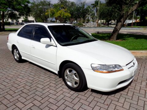 Taffeta White Honda Accord EX-L Sedan.  Click to enlarge.