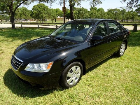 Ebony Black Hyundai Sonata GLS. Click to enlarge. Ebony Black Hyundai Sonata GLS. Click to enlarge.