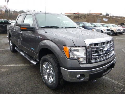 Sterling Gray Metallic Ford F150 XLT SuperCrew 4x4.  Click to enlarge.