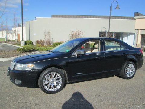 Black Clearcoat Lincoln Zephyr .  Click to enlarge.