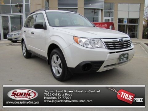 Satin White Pearl Subaru Forester 2.5 X Premium. Click to enlarge. Satin White Pearl Subaru Forester 2.5 X Premium. Click to enlarge.