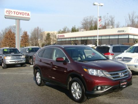 Basque Red Pearl II Honda CR-V EX-L AWD.  Click to enlarge.