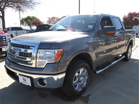 Sterling Gray Metallic Ford F150 XLT SuperCrew.  Click to enlarge.