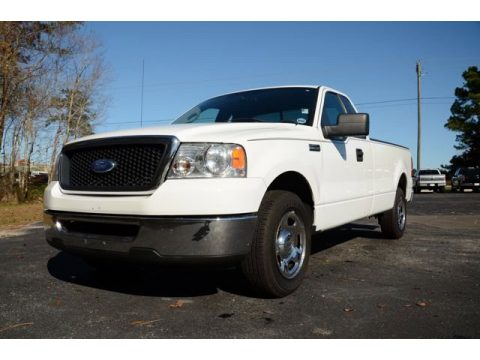 Oxford White Ford F150 XLT Regular Cab.  Click to enlarge.