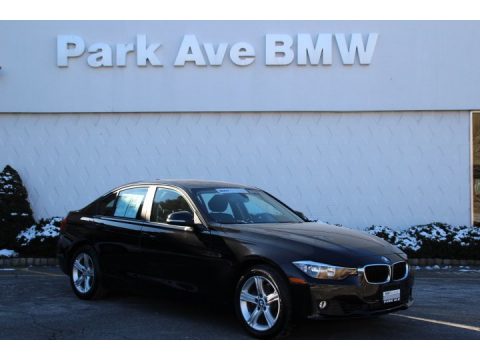 Black Sapphire Metallic BMW 3 Series 328i xDrive Sedan.  Click to enlarge.