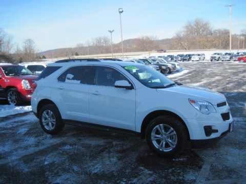 Summit White Chevrolet Equinox LT AWD.  Click to enlarge.