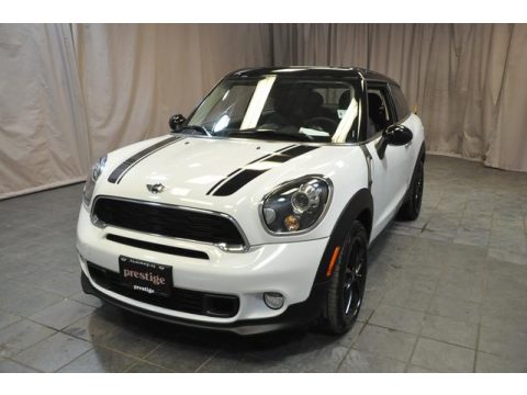 Light White Mini Cooper S Paceman.  Click to enlarge.