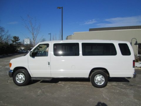 Oxford White Ford E Series Van E350 XLT 15 Passenger. Click to enlarge. Oxford White Ford E Series Van E350 XLT 15 Passenger. Click to enlarge.