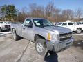 Front 3/4 View of 2014 Chevrolet Silverado 2500HD WT Regular Cab #4