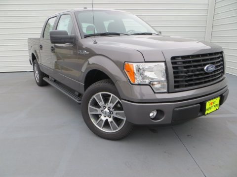 Sterling Grey Ford F150 STX SuperCrew.  Click to enlarge.