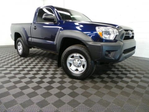 Nautical Blue Metallic Toyota Tacoma Regular Cab 4x4.  Click to enlarge.