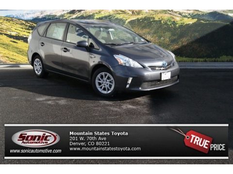 Magnetic Gray Metallic Toyota Prius v Three. Click to enlarge. Magnetic Gray Metallic Toyota Prius v Three. Click to enlarge.