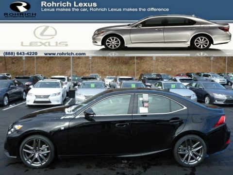 Obsidian Black Lexus IS 250 F Sport AWD. Click to enlarge. Obsidian Black Lexus IS 250 F Sport AWD. Click to enlarge.