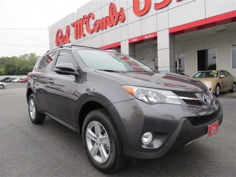 Magnetic Gray Metallic Toyota RAV4 XLE.  Click to enlarge.