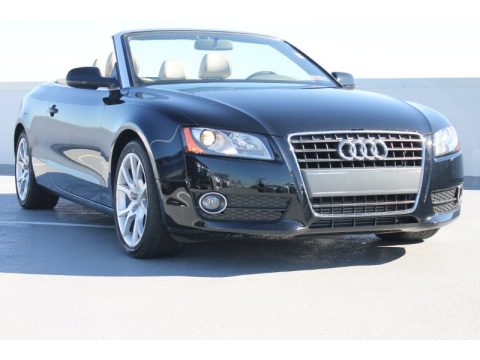Brilliant Black Audi A5 2.0T Convertible. Click to enlarge. Brilliant Black Audi A5 2.0T Convertible. Click to enlarge.