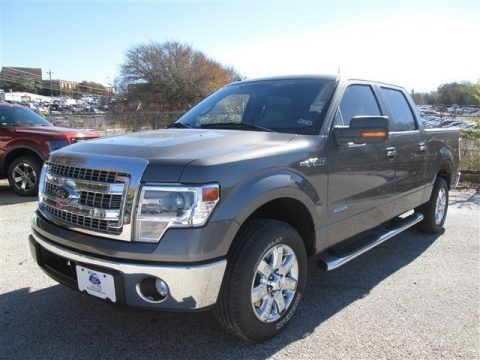 Sterling Grey Ford F150 XLT SuperCrew.  Click to enlarge.