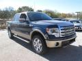 Front 3/4 View of 2014 Ford F150 King Ranch SuperCrew 4x4 #7