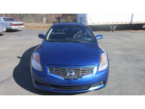 Azure Blue Metallic Nissan Altima 2.5 S Coupe.  Click to enlarge.