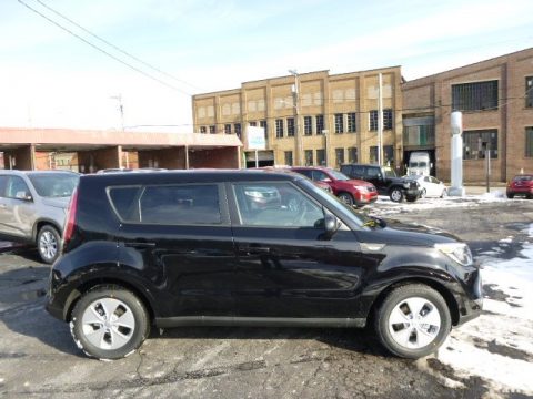 Shadow Black Kia Soul 1.6.  Click to enlarge.